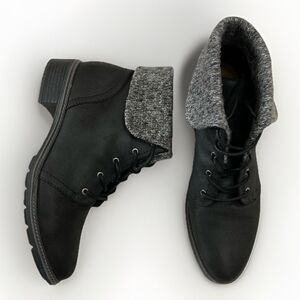 White Mountain Black Boots Women’s 10W Casual Comfort Winter Ankle Booties